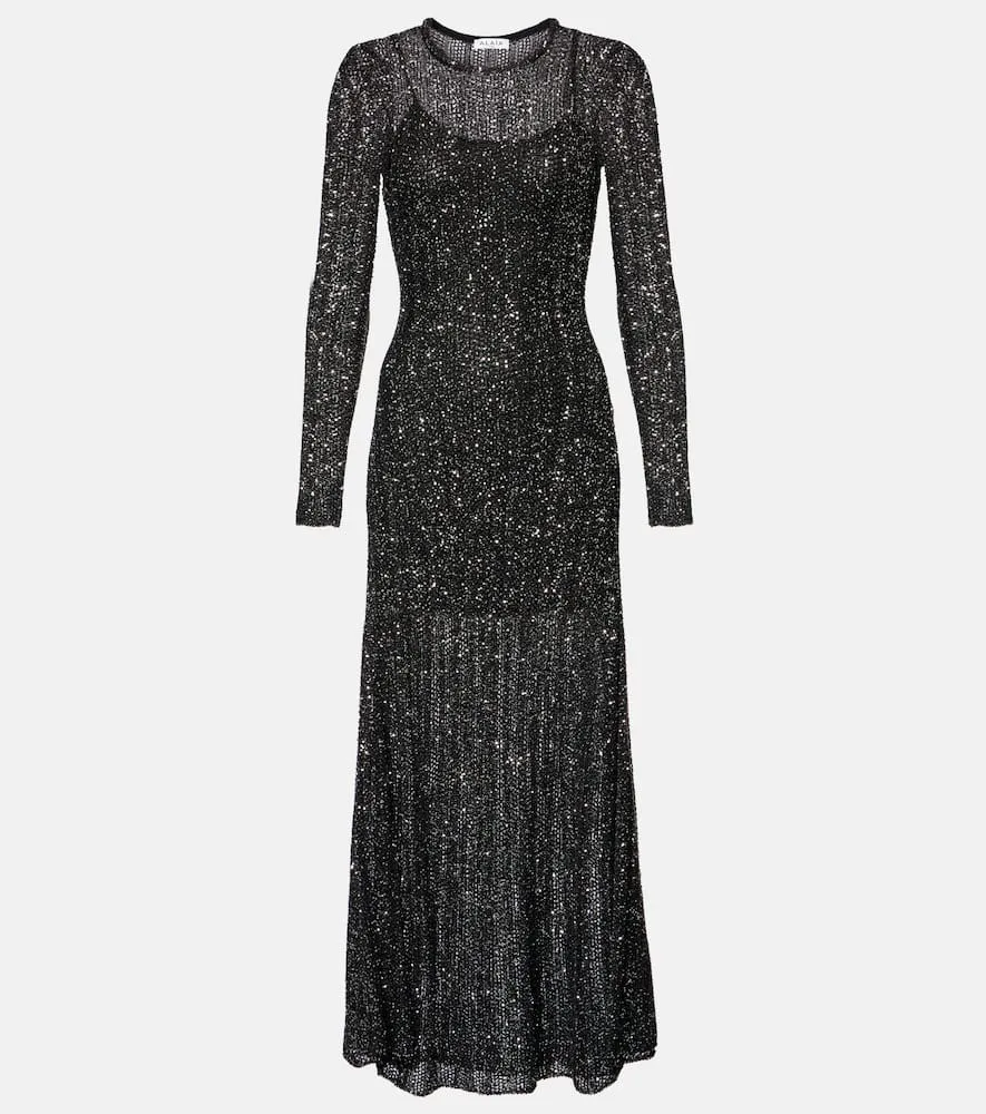 Alaia Sequined midi dress