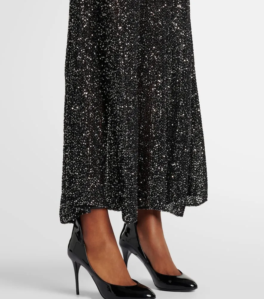 Alaia Sequined midi dress