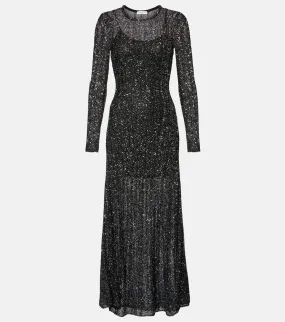 Alaia Sequined midi dress