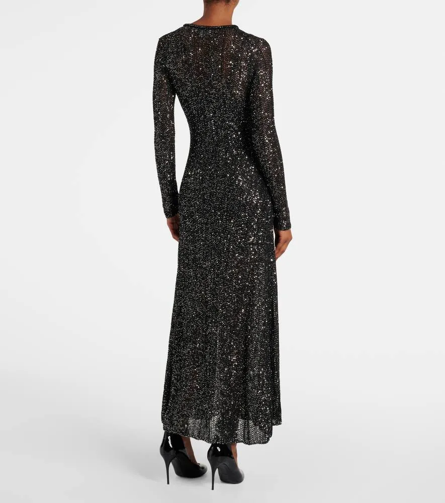 Alaia Sequined midi dress