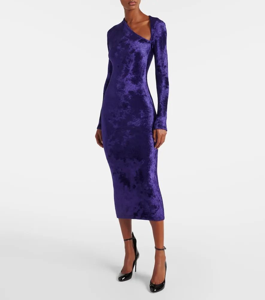 Alaia Velvet maxi dress
