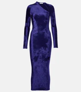 Alaia Velvet maxi dress