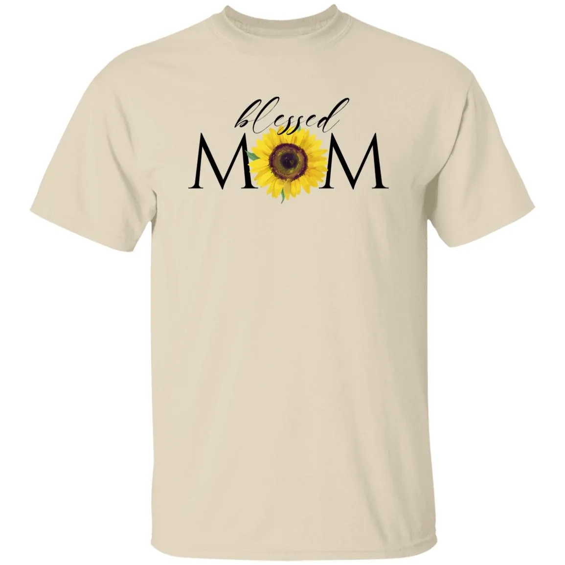 Blessed Mom Unisex T-Shirt Sunflower Mom T-shirt