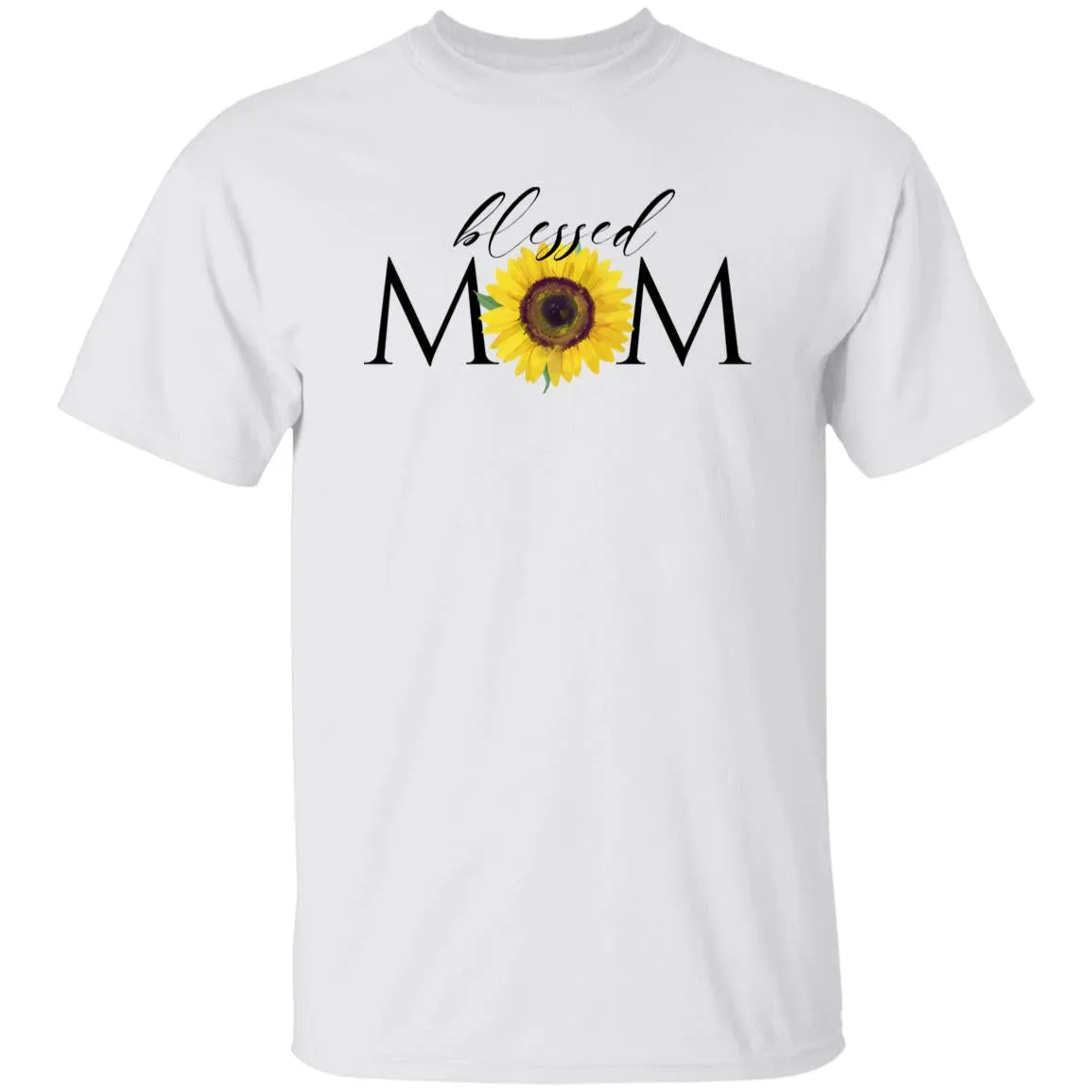 Blessed Mom Unisex T-Shirt Sunflower Mom T-shirt