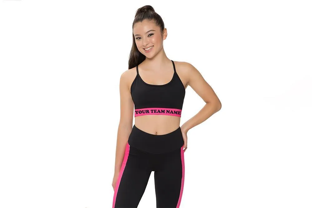 Chevron Popcolour Racer Strap Crop