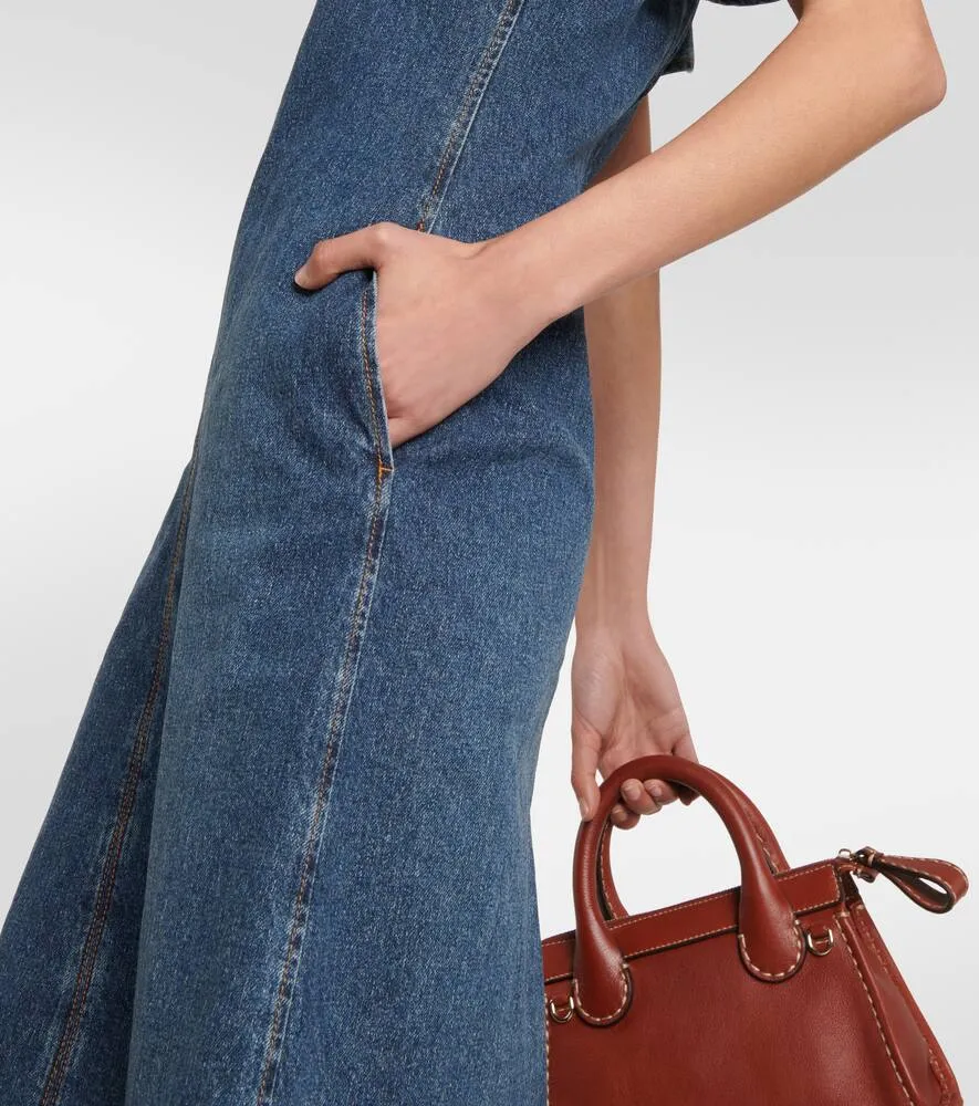 Chloe Denim midi dress