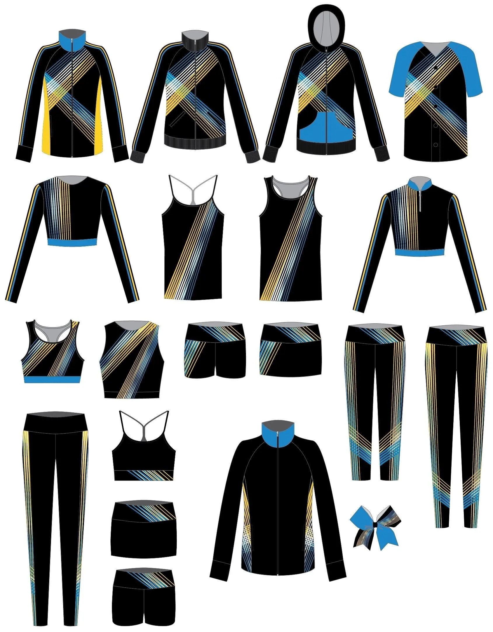 Matrix Popcolour Racer Strap Crop