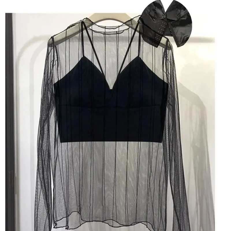 Sexy Satin Crop Tops Women
