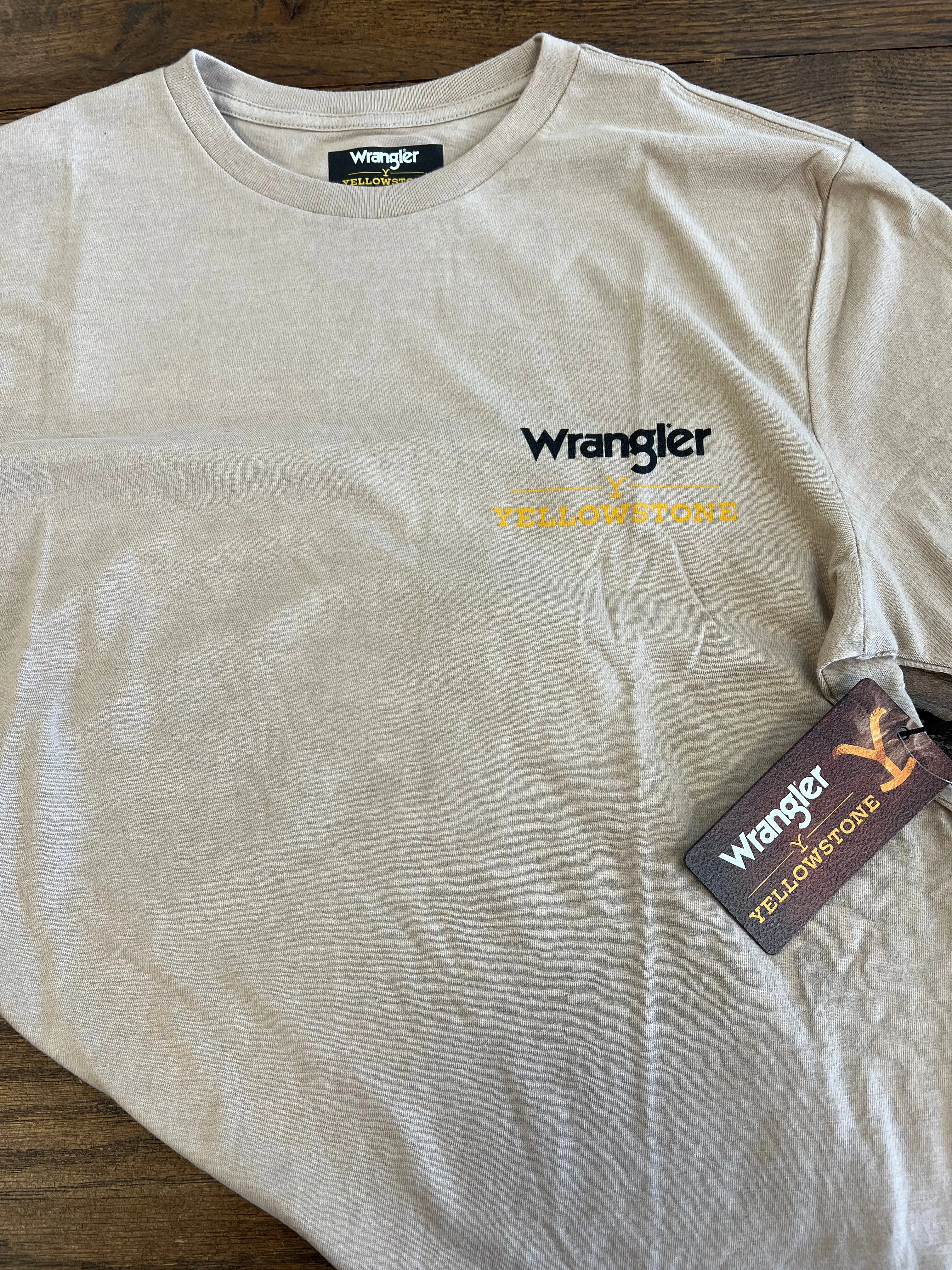 WRANGLER YELLOWSTONE T-SHIRT (BEIGE)